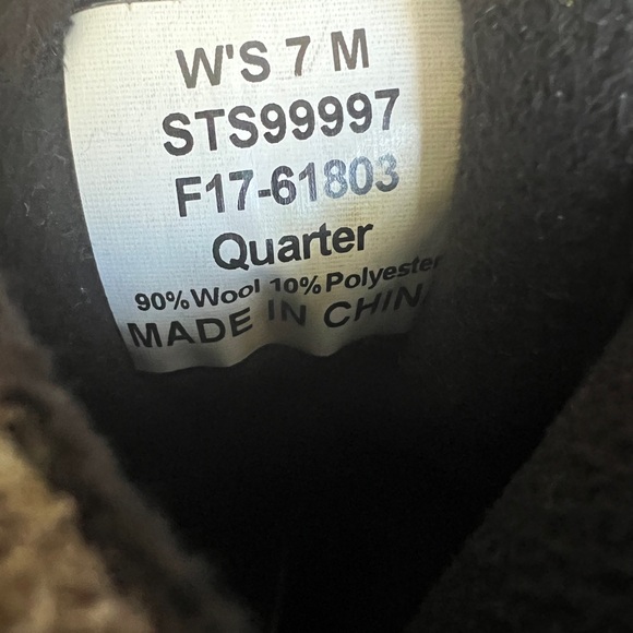 Sperry Saltwater Emboss Wool Boot - Picture 4 of 4